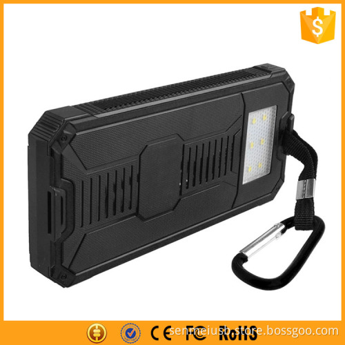 12000mAh Portable Solar Charger Powerbank